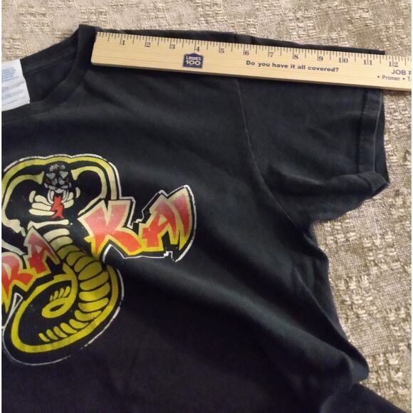 The Karate Kid Cobra Kai Tre Shirt Men's Medium 90's Movie Vintage Black - Picture 6 of 9